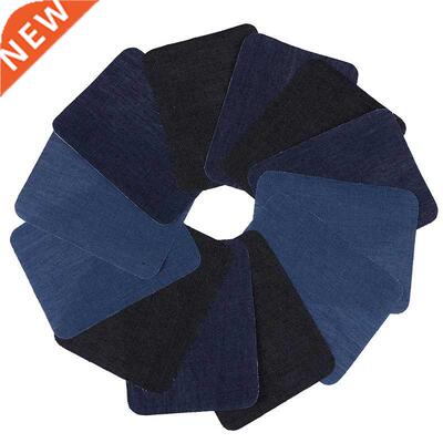 12Pcs/lot Thermal Sticky Iron On Mending Patches Decor Jeans