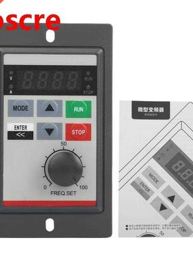 Small Frequency Inverter 0.4KW Single Phase 220V Micro Frequ