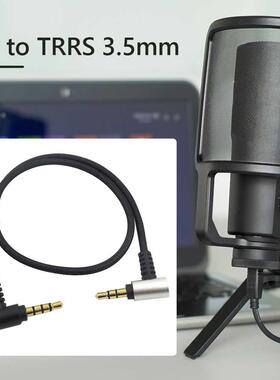 3.5mm TRS to TRRS Microphone Cable Adapter for RODE Videomic