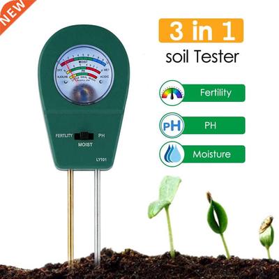 Soil pH Meter 3-in-1 Soil Tester with Moisture Fertility pH