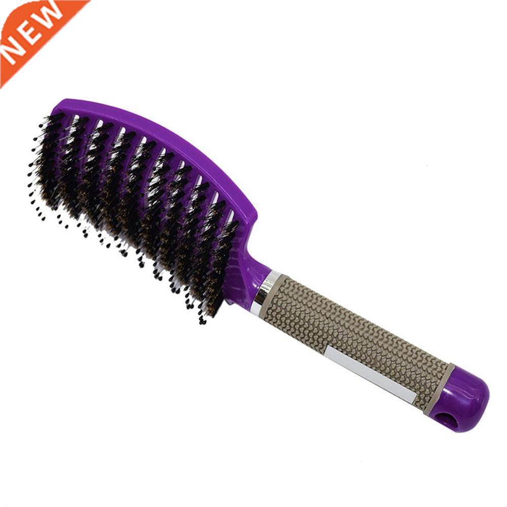 Women Hair Comb Scalp Massage Comb Bristle Hairbrush Wet Str