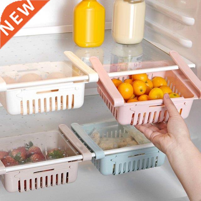 Refrigerator Storage Case Kitchen Space-Saving Efficient Use