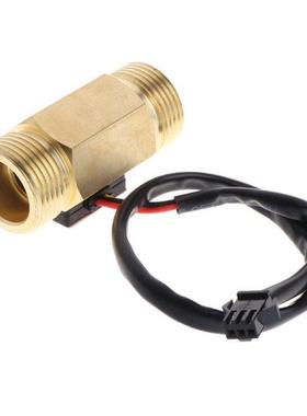 Water Flow Sensor G3/4 Hall Flowmeter Switch DN20 1-30L/m