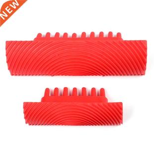 Pattern Rubber Tool Wood Painting Grain Graining 2Pcs DIY