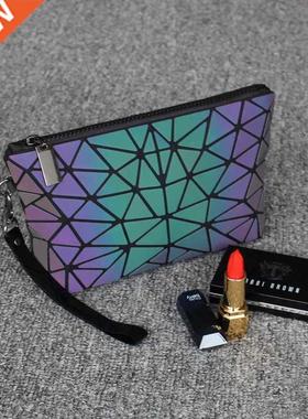 DIOMO 2022 Reflective Cosmetic Bag for Women Travel Organize