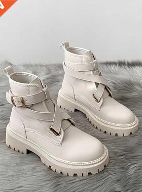 Fashion New Shoes Women Boots 2022 Autumn Winter All-match C