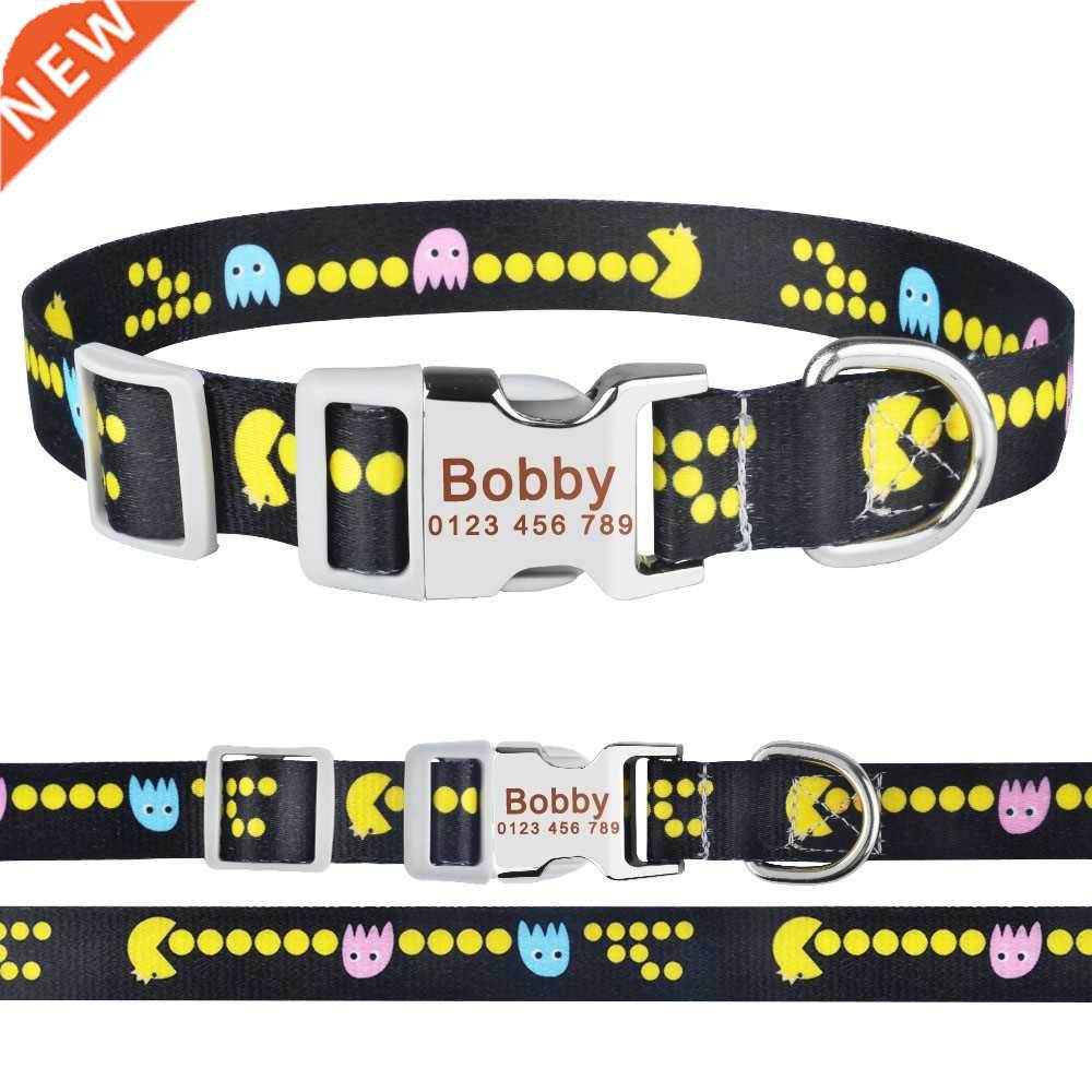 AiruiDog Personalized Dog Collar Custom Engraved Boy Girl Do
