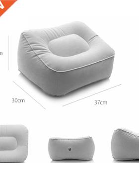 Useful Inflatable Portable Travel Footrest Pillow Plane Trai