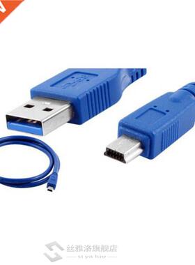 1 Meter New Blue Superspeed USB 3.0 Type A Male to Mini B 10