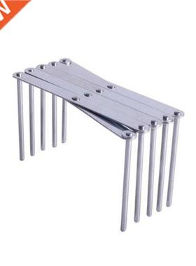 2 Pieces Extendable Pot Lid Holders Multipurpose Steamer Rac