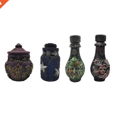 Retro Bronze Empty Bottle Antque Refllable Fragrance Conta