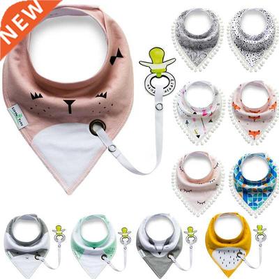 Saliva Towel Baberos Bebes Baby Bibs Anti-drop Rope Absorben