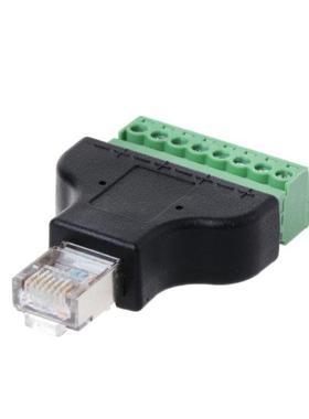 RG45 8P8C Pn Metal Cable Modular Plugs Screw Bndng Post T