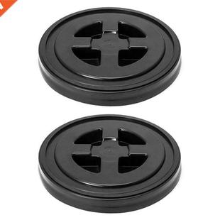 5 Gallon Screw Seal Lids for Plastic Bucket (Two Lids)