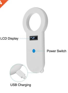 Pet Microchip Scanner Animal Pet ID Chip Reader Handheld Pet