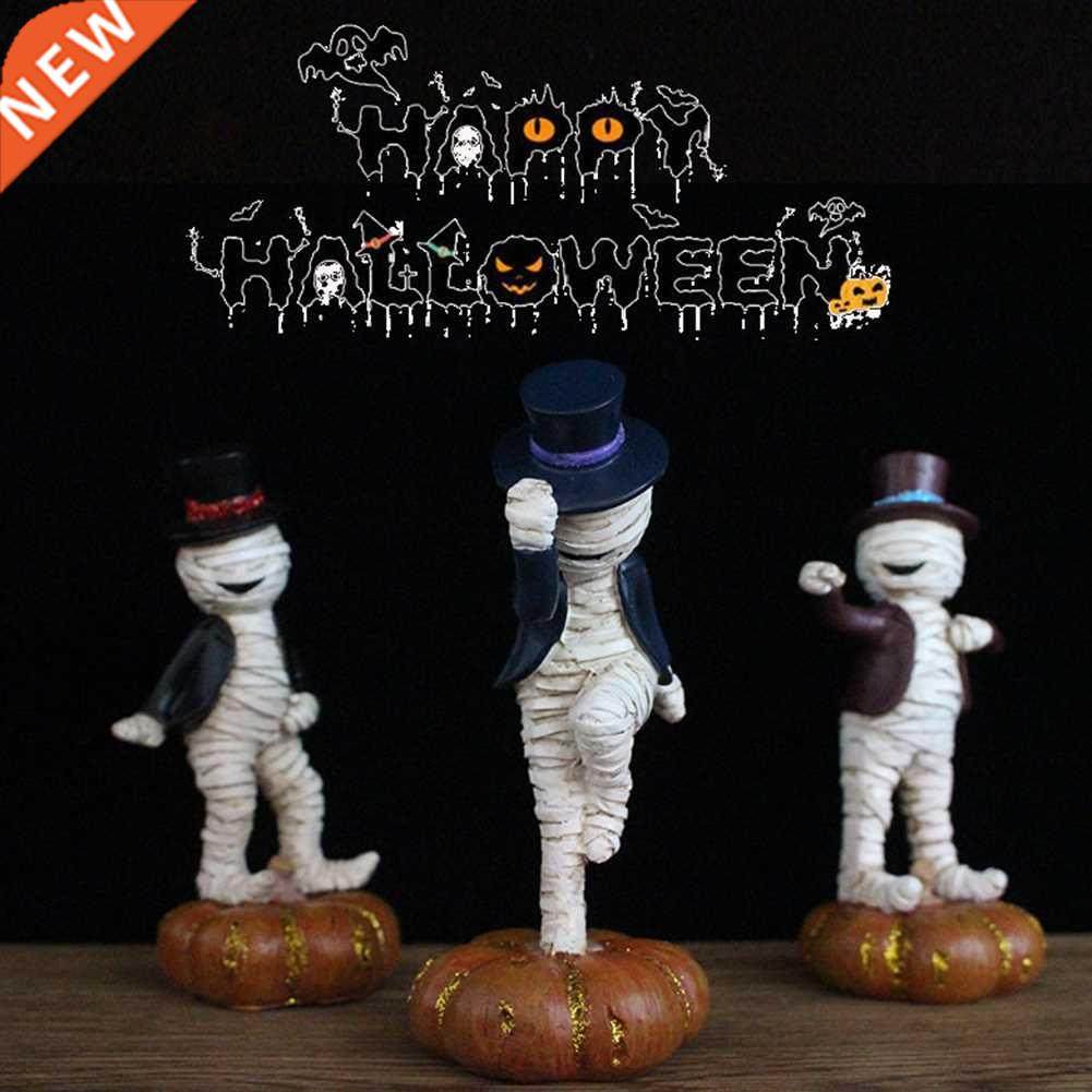 creative mummy statue faceless music dance man craft home pa