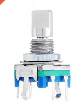 15mm Rotary Encoder Switch with Key Switch 2 Bit Gray Scale