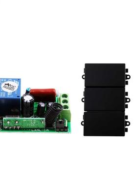 3Pcs 315MHz C 220V 1 CH Chnnel RF Rely Switch Receiver +