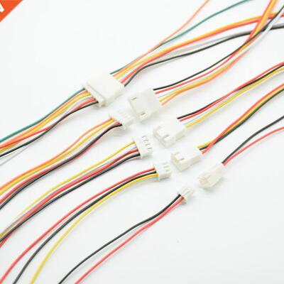 10pcs/5sets XH 2.54mm 2/3/4/5/6 Pin Pitch Wire Cable Connec