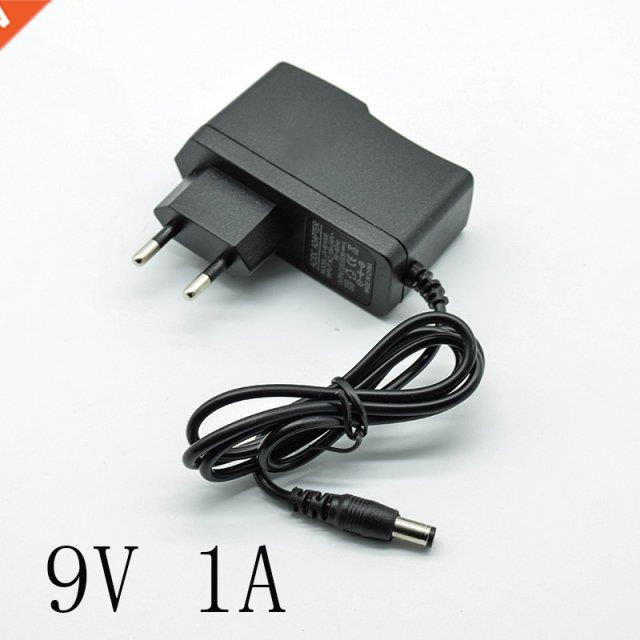 New 100-240V AC Converter Adapter DC 9V 1A/1000mA Power Supp