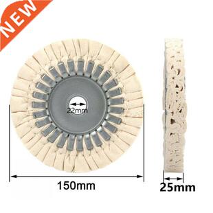 Buffing Wheel 100% 14mm Cotton 22mm Bor Soft