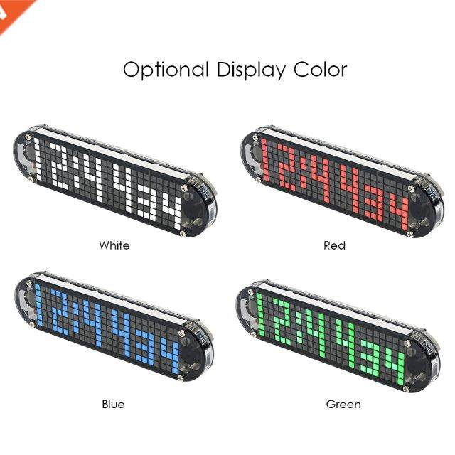 High Accuracy Timer Digital  Dot Matrix LED Alarm Clock K