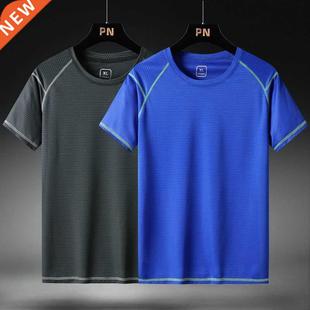 Mens Mesh Short Sleeve Lightweight T-Shirts,Bulk Crew Tees f