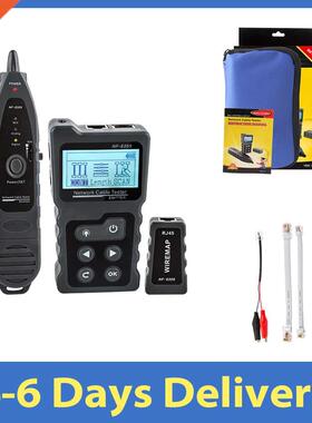 Network Cable Tester Multi-functional LCD Wire Tracker PoE C