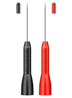 2 Pcs 1mm Test Probe Pins Non-Destructive Insulation Wire Pi