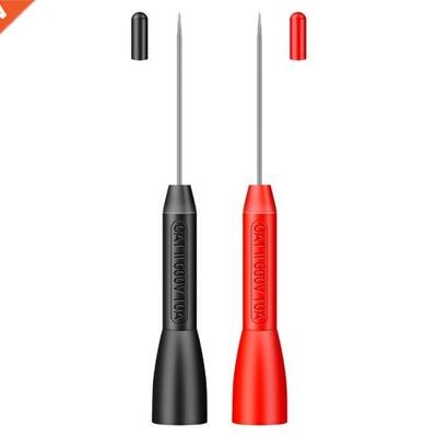 2 Pcs 1mm Test Probe Pins Non-Destructive Insulation Wire Pi