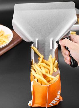 Chip Scoop Food Shovel French Fries Stainless Steel Kitchen
