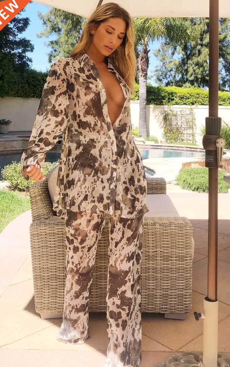 2020 Ins Internet Celebrity Famous two pieces Women Set Serp