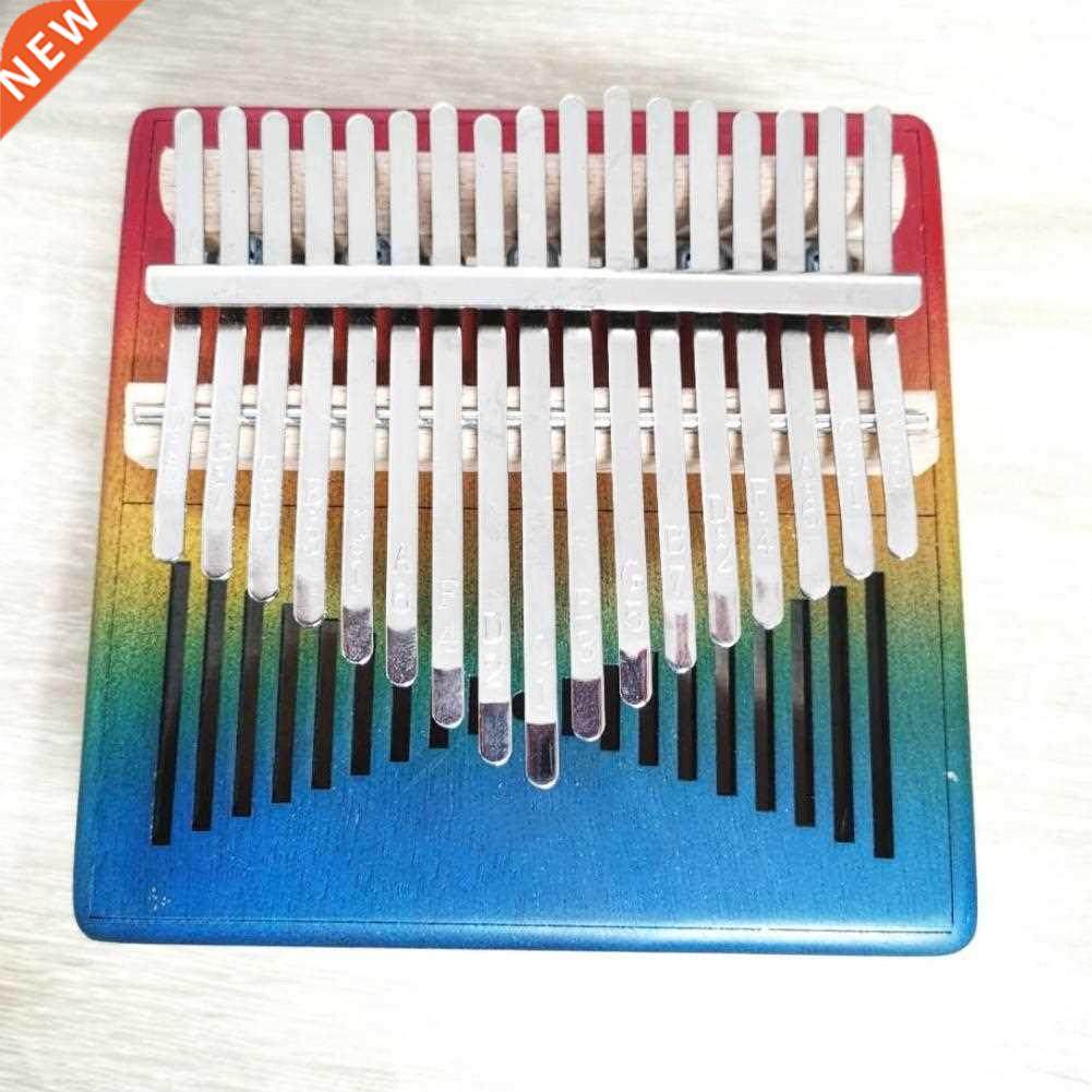 Wooden 17 Key Finger Kalimba Mbira Thumb Piano Beginner Kids