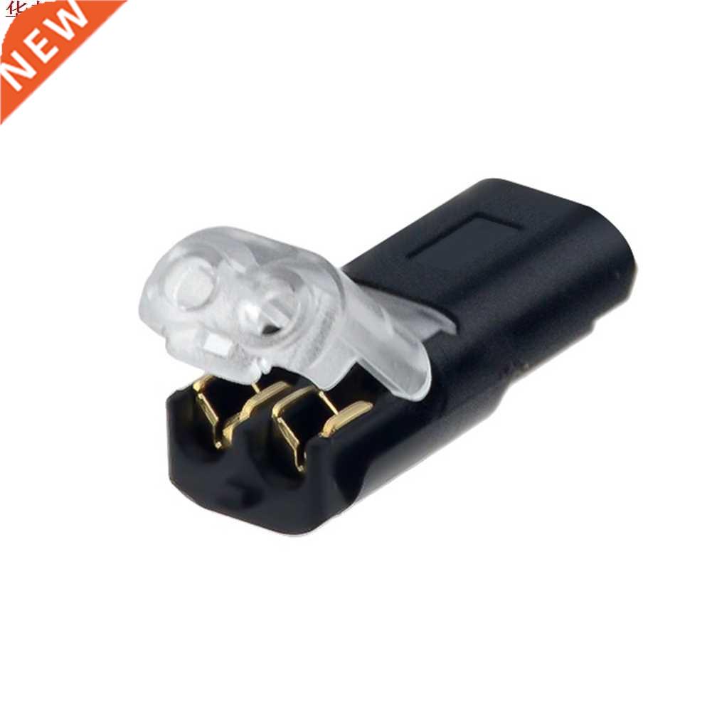 10pcs 2Pin No Welding Screws Cable Clamp Spring 2 Way Termin