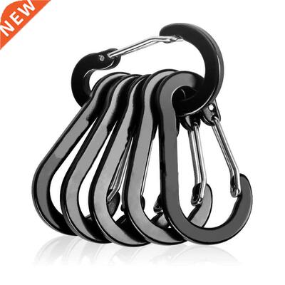 6/12pcs Outdoor Camping Multi Tool Mountaineering Buckle Ste