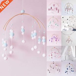 Wooden Ceiling obile odern Crib decor Baby hoe