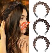 Non slip Wig Bohemia Headband Princess Twists 1Pc Elastic