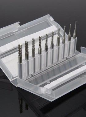 10x 1/8 1 Set Of Drill Bits PCB Drill Bit Set Engraving Cut