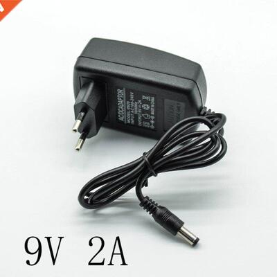 New 100-240V AC Converter Adapter DC 9V 2A/2000mA Power Supp