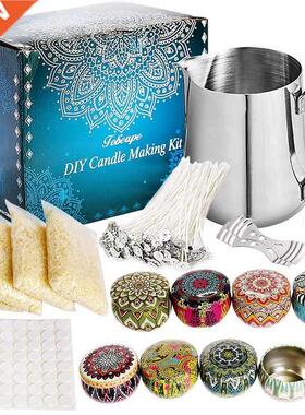 Candle ing Kit Beewax Candles Wick Craft Tools Set Pour P