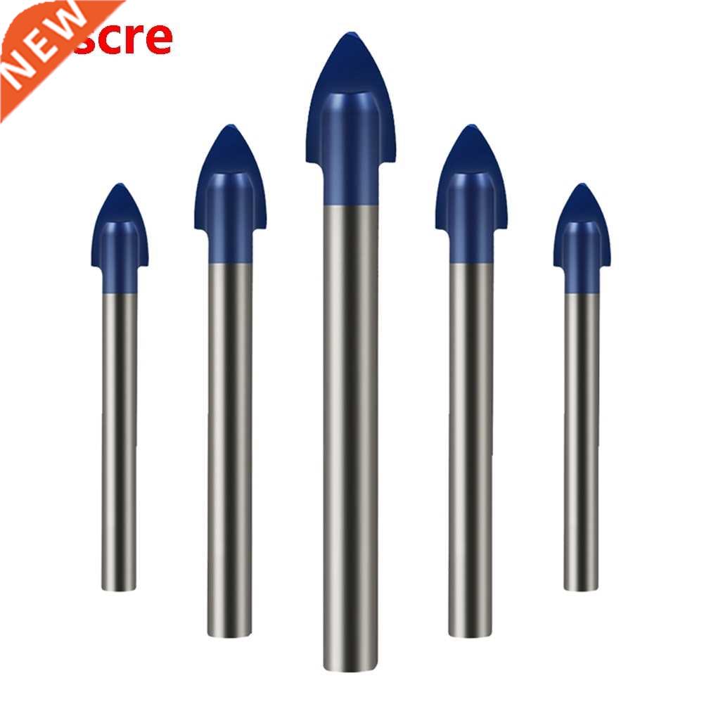 5pcs Drilling Tos Glass Tipped Ceramic Tile Cutter Triangl