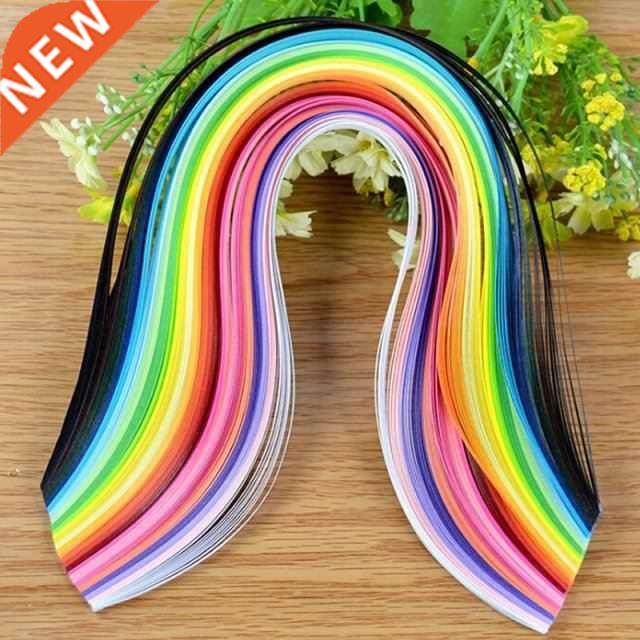 Handmade Paper Decoration 260 Rainbow Paper Quilling Strips