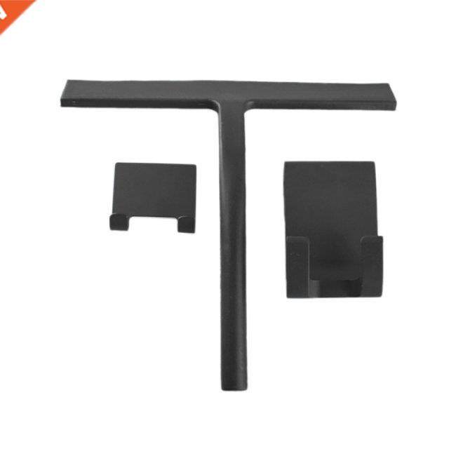 Shower Squeegee, Slcone Wndow Squeegee Black Wper Wthou