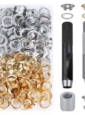 120 Set 1/2 Inch Grommet Tool Kit with 3 Pcs Installation To