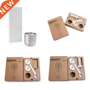 Refillable Coffee Espresso Capsule Stainless Steel Reusable