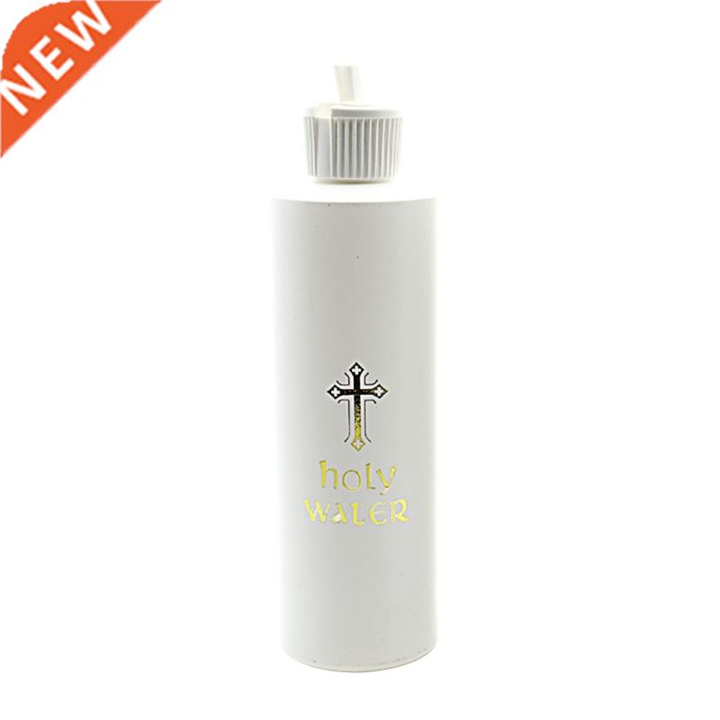 250Ml Refillable Holy Water Bottle Container with Screw Lid