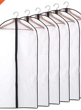 6pcs/set Transparent Clothing Covers Garment Suit Dress Jack