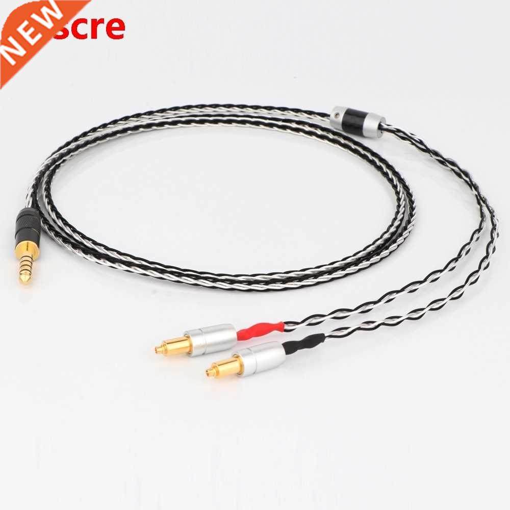 Preffair 1pcs 7N OCC Silver Plated Cable 4.4mm Balanced Head