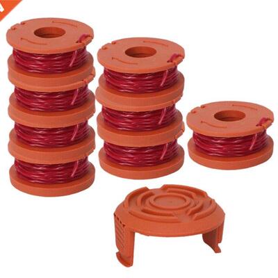9 Pack Replacement Spool String Trimmer Line 8 Pack Spool An