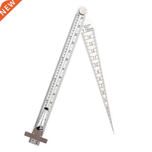 Welding Ruler Set Depth Steel Gauge Gage Taper Stainless